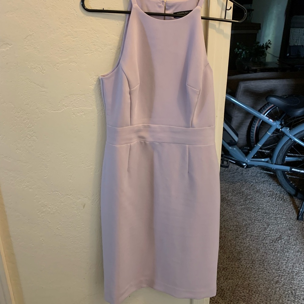 Lavender banana republic dress perfect condition